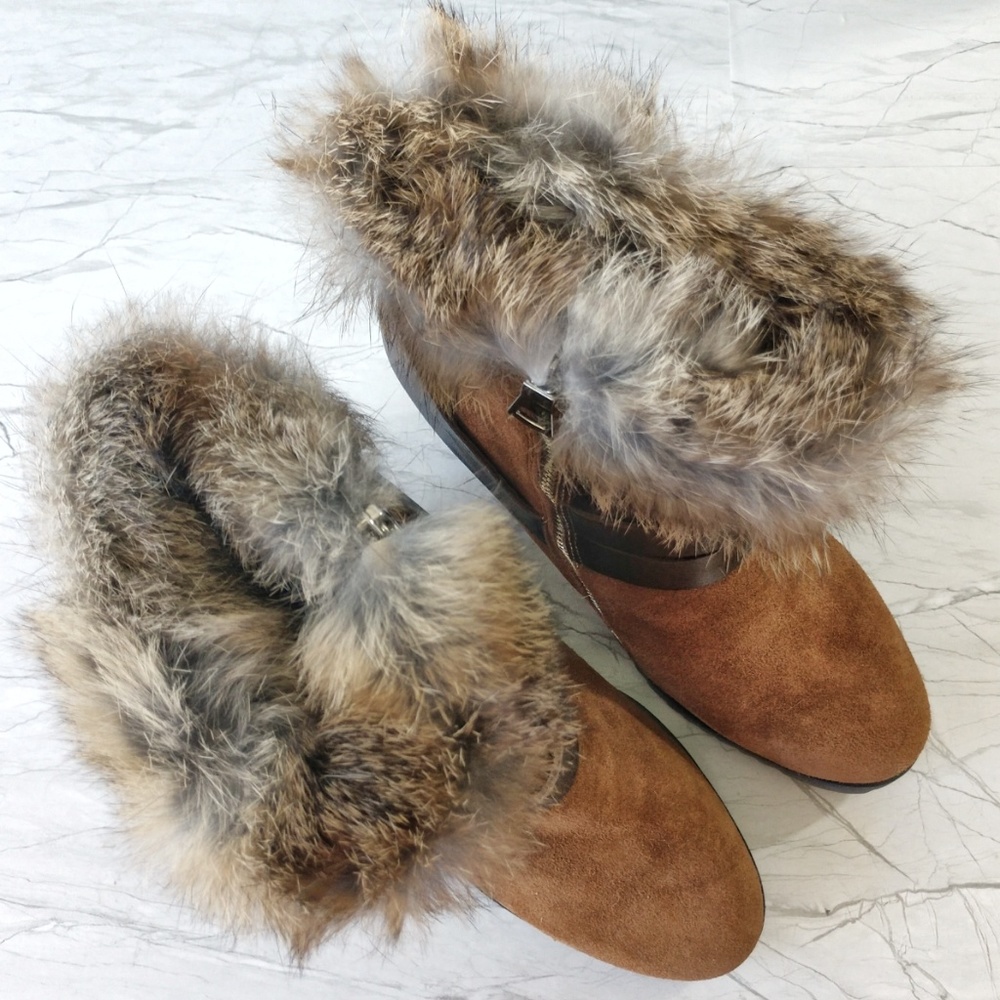 New Suede Booties - image 4